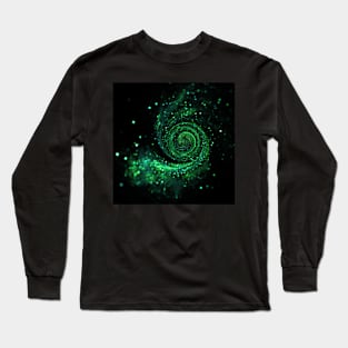 Green nebula Long Sleeve T-Shirt